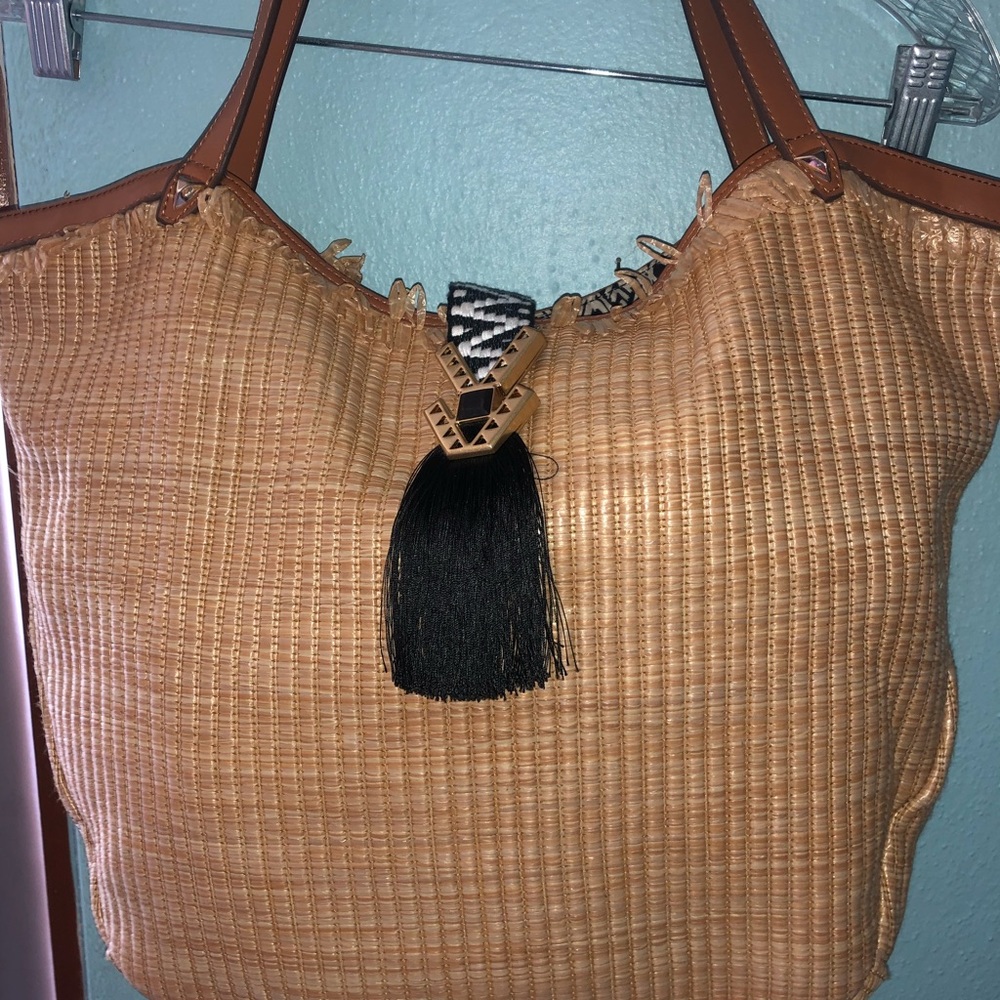 Summer Straw Tote